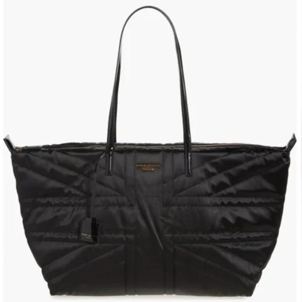 Kurt Geiger Union Jack Black Tote Bag - NWT